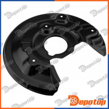 Déflecteur, disque de frein arrière droite pour VW | HTO-VW-069, 175283